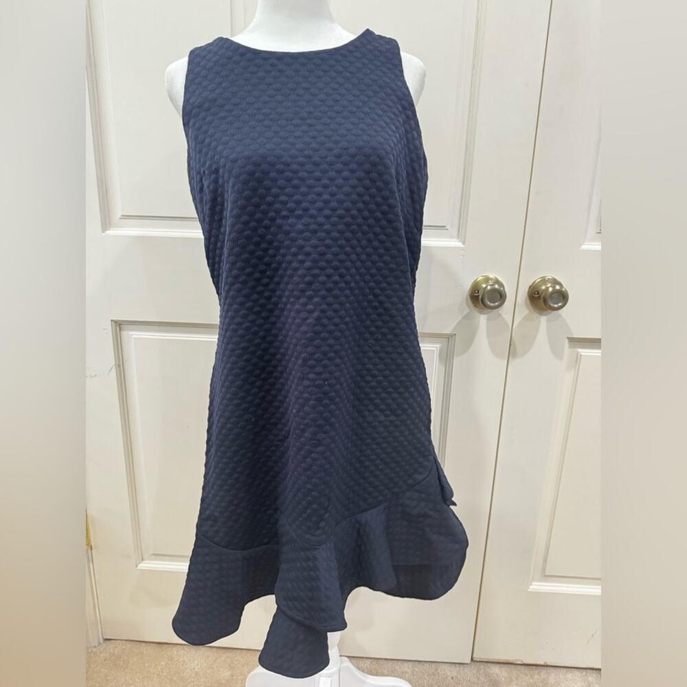 Eliza J Elegant Navy Sleeveless Dress, size 12